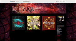 Desktop Screenshot of kaliyuga.bandcamp.com