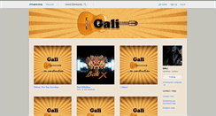 Desktop Screenshot of gali.bandcamp.com