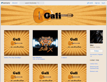 Tablet Screenshot of gali.bandcamp.com