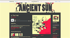 Desktop Screenshot of ancientsun.bandcamp.com