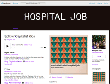 Tablet Screenshot of hospitaljob.bandcamp.com