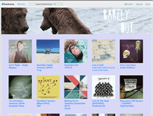 Tablet Screenshot of barelyout.bandcamp.com