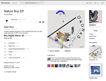 Tablet Screenshot of dadras.bandcamp.com