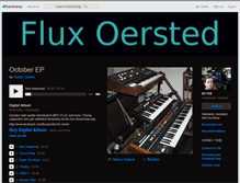 Tablet Screenshot of fluxoersted.bandcamp.com