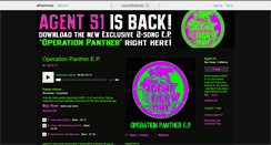 Desktop Screenshot of agent51.bandcamp.com