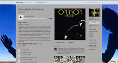 Desktop Screenshot of onlyson.bandcamp.com