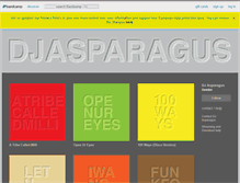 Tablet Screenshot of djasparagus.bandcamp.com