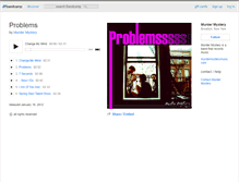Tablet Screenshot of murdermystery.bandcamp.com