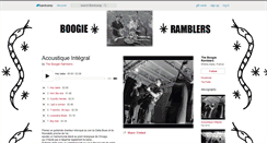 Desktop Screenshot of boogieramblers.bandcamp.com