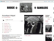 Tablet Screenshot of boogieramblers.bandcamp.com