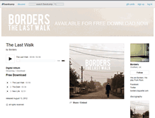 Tablet Screenshot of bordersband.bandcamp.com