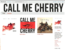 Tablet Screenshot of callmecherry.bandcamp.com