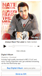 Mobile Screenshot of nategordonuk.bandcamp.com