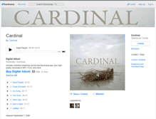Tablet Screenshot of cardinal.bandcamp.com