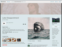 Tablet Screenshot of ericharvey.bandcamp.com