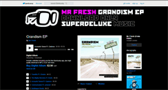 Desktop Screenshot of mrfresh.bandcamp.com