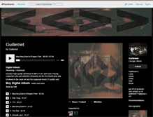 Tablet Screenshot of guillemet.bandcamp.com