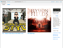 Tablet Screenshot of elysionfields.bandcamp.com