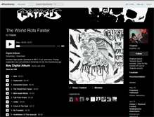 Tablet Screenshot of crypsis.bandcamp.com