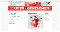 Desktop Screenshot of ladiesandgentlemen.bandcamp.com