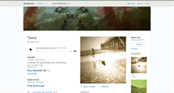 Desktop Screenshot of makelove.bandcamp.com