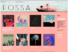 Tablet Screenshot of fossa.bandcamp.com