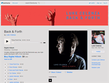 Tablet Screenshot of lukejamescelenza.bandcamp.com