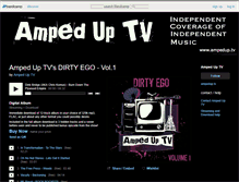 Tablet Screenshot of ampeduptv.bandcamp.com