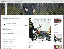 Tablet Screenshot of bthomp.bandcamp.com