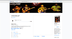 Desktop Screenshot of crownband.bandcamp.com