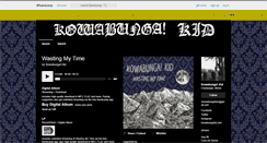 Desktop Screenshot of kowabungakid.bandcamp.com