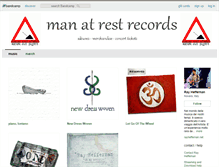 Tablet Screenshot of manatrest.bandcamp.com