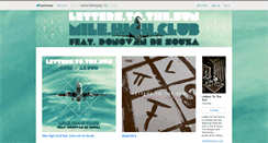 Desktop Screenshot of letterstothesun.bandcamp.com