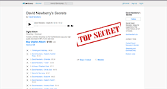 Desktop Screenshot of davidnewberryssecrets.bandcamp.com