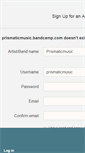 Mobile Screenshot of prismaticmusic.bandcamp.com
