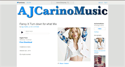 Desktop Screenshot of ajcarinomusic.bandcamp.com