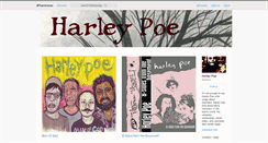 Desktop Screenshot of harleypoe.bandcamp.com