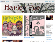 Tablet Screenshot of harleypoe.bandcamp.com