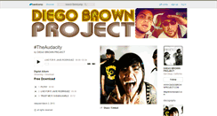 Desktop Screenshot of diegobrown.bandcamp.com