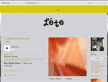 Tablet Screenshot of fete.bandcamp.com