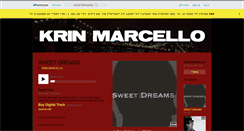 Desktop Screenshot of krinmarcello.bandcamp.com