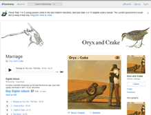 Tablet Screenshot of oryxandcrake.bandcamp.com