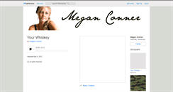 Desktop Screenshot of meganconner.bandcamp.com