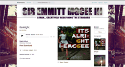 Desktop Screenshot of emcgee.bandcamp.com