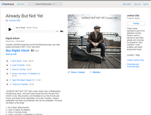 Tablet Screenshot of joshuaotte.bandcamp.com