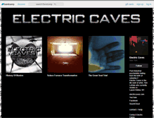 Tablet Screenshot of electriccaves.bandcamp.com