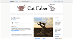 Desktop Screenshot of catfaber.bandcamp.com