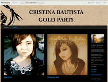Tablet Screenshot of cristinabautista.bandcamp.com