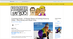 Desktop Screenshot of formerfatboys.bandcamp.com