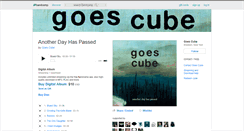 Desktop Screenshot of goescube.bandcamp.com
